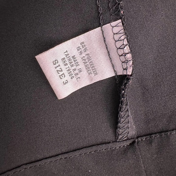 Chicos Lightweight Jacket Womens Size 3 US XL Black Full Zip Pockets Long Sleeve - Picture 5 of 7